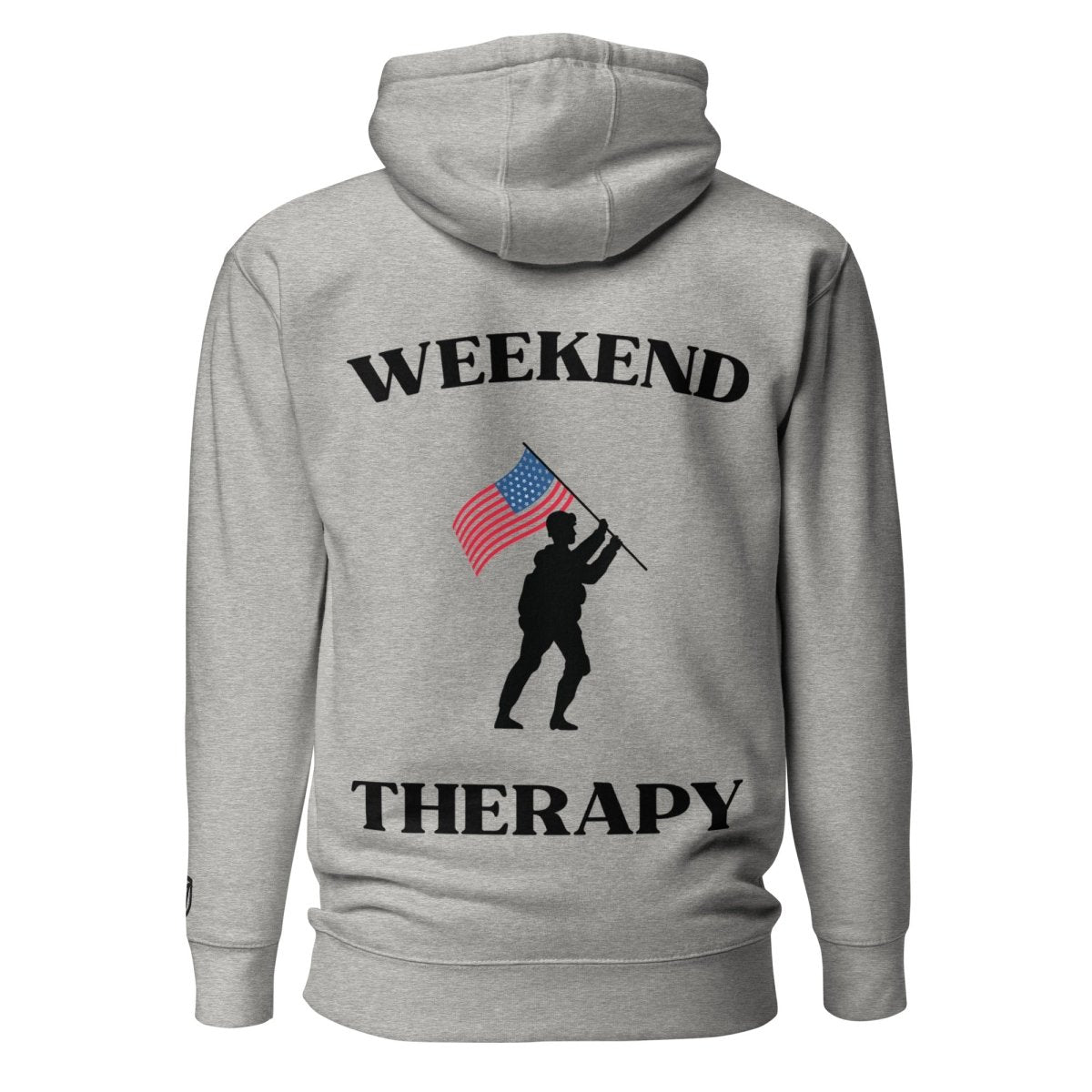 Weekend Therapy Armed Forces Hoodie – Flag Raise Edition by Weekend Therapy™ – Weekend Therapy Clothing