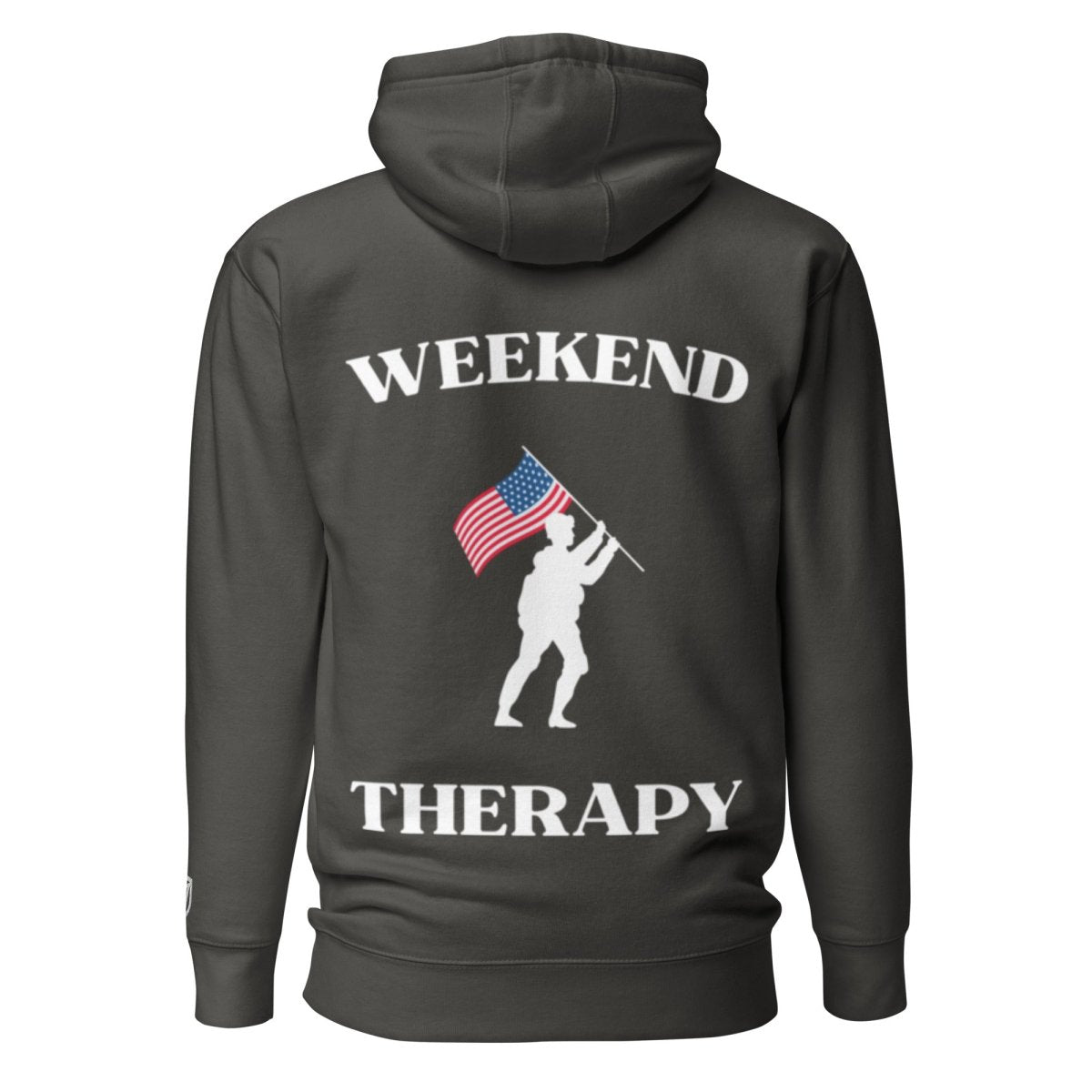 Weekend Therapy Armed Forces Hoodie – Flag Raise Edition by Weekend Therapy™ – Weekend Therapy Clothing