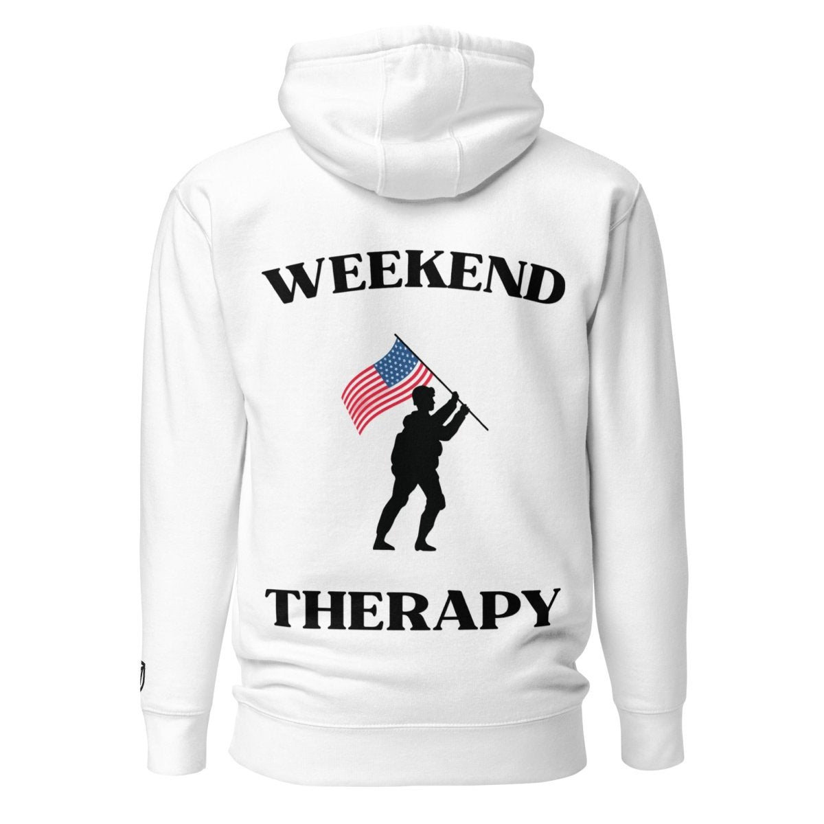 Weekend Therapy Armed Forces Hoodie – Flag Raise Edition by Weekend Therapy™ – Weekend Therapy Clothing