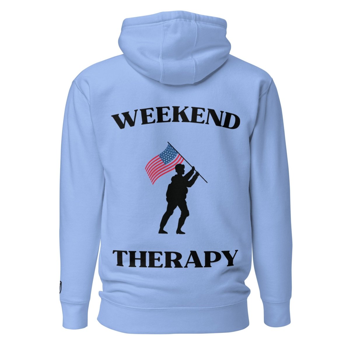 Weekend Therapy Armed Forces Hoodie – Flag Raise Edition by Weekend Therapy™ – Weekend Therapy Clothing