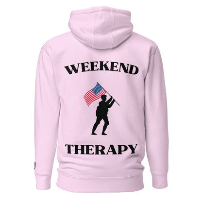 Weekend Therapy Armed Forces Hoodie – Flag Raise Edition by Weekend Therapy™ – Weekend Therapy Clothing