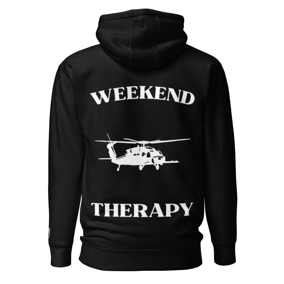 Weekend Therapy Armed Forces Hoodie – Military Helicopter Edition by Weekend Therapy™ – Weekend Therapy Clothing
