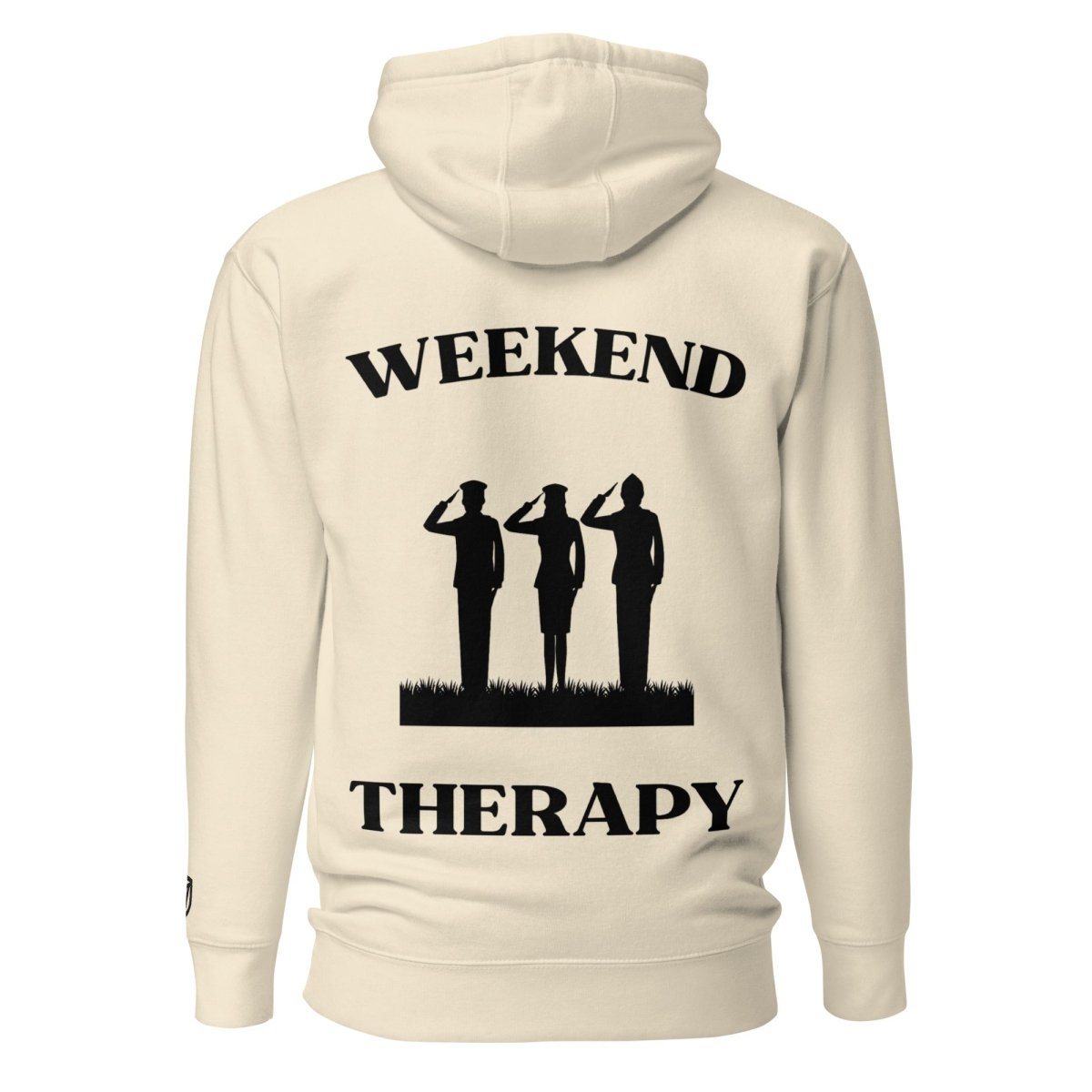 Weekend Therapy Armed Forces Hoodie – Triple Salute Edition by Weekend Therapy™ – Weekend Therapy Clothing