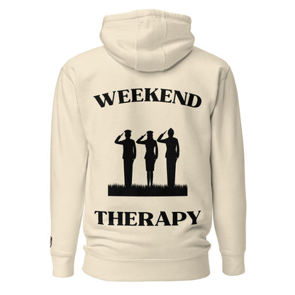 Weekend Therapy Armed Forces Hoodie – Triple Salute Edition by Weekend Therapy™ – Weekend Therapy Clothing