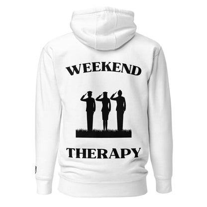 Weekend Therapy Armed Forces Hoodie – Triple Salute Edition by Weekend Therapy™ – Weekend Therapy Clothing
