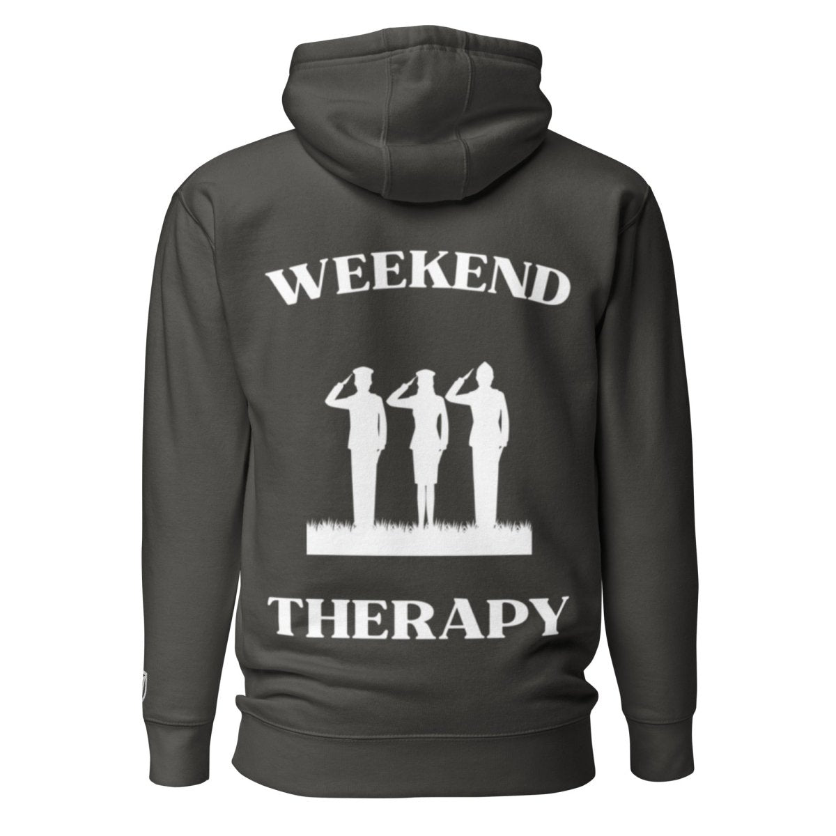 Weekend Therapy Armed Forces Hoodie – Triple Salute Edition by Weekend Therapy™ – Weekend Therapy Clothing