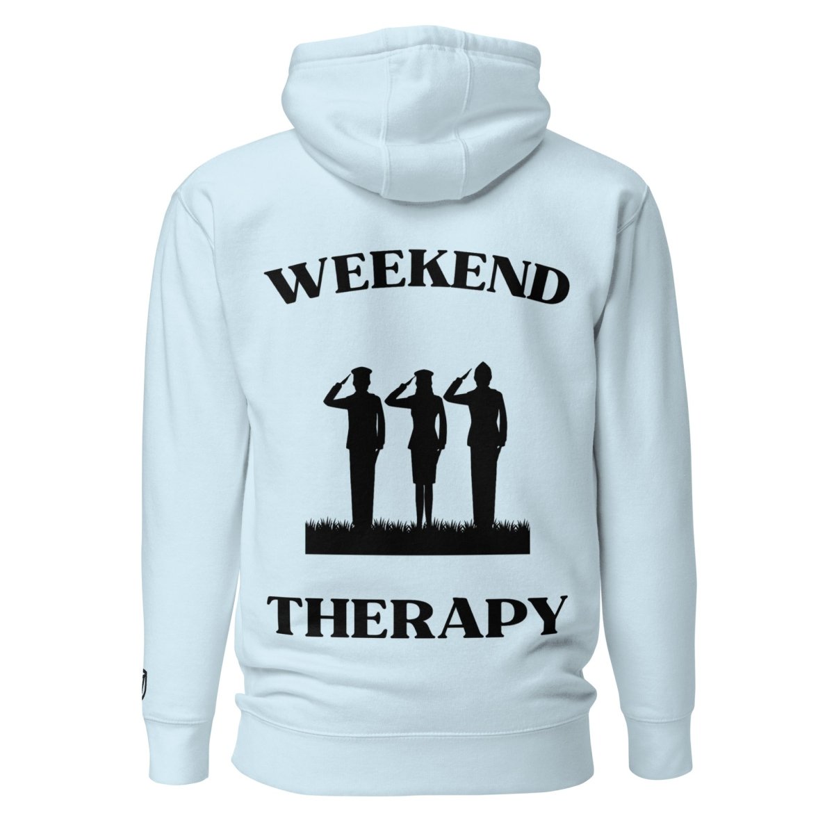 Weekend Therapy Armed Forces Hoodie – Triple Salute Edition by Weekend Therapy™ – Weekend Therapy Clothing