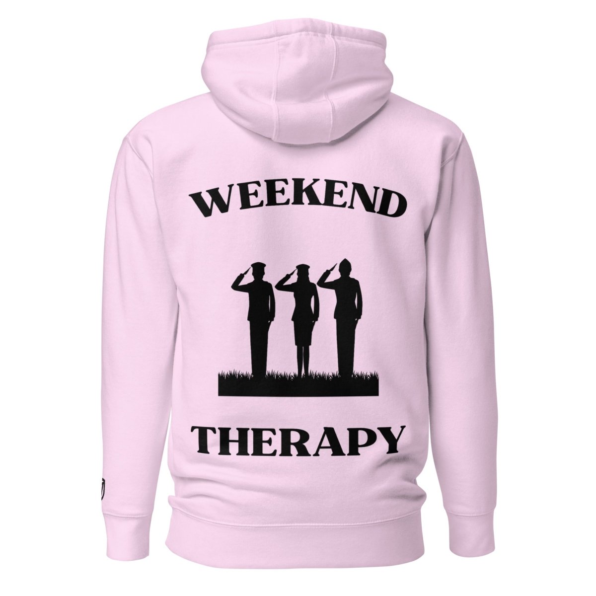 Weekend Therapy Armed Forces Hoodie – Triple Salute Edition by Weekend Therapy™ – Weekend Therapy Clothing