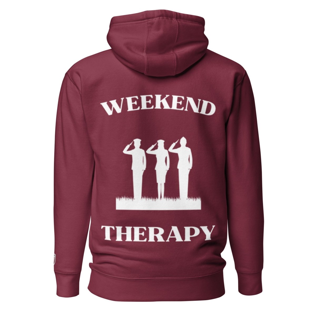 Weekend Therapy Armed Forces Hoodie – Triple Salute Edition by Weekend Therapy™ – Weekend Therapy Clothing