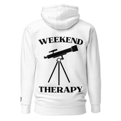 Weekend Therapy Astronomy Hoodie – Telescope Edition by Weekend Therapy™ – Weekend Therapy Clothing