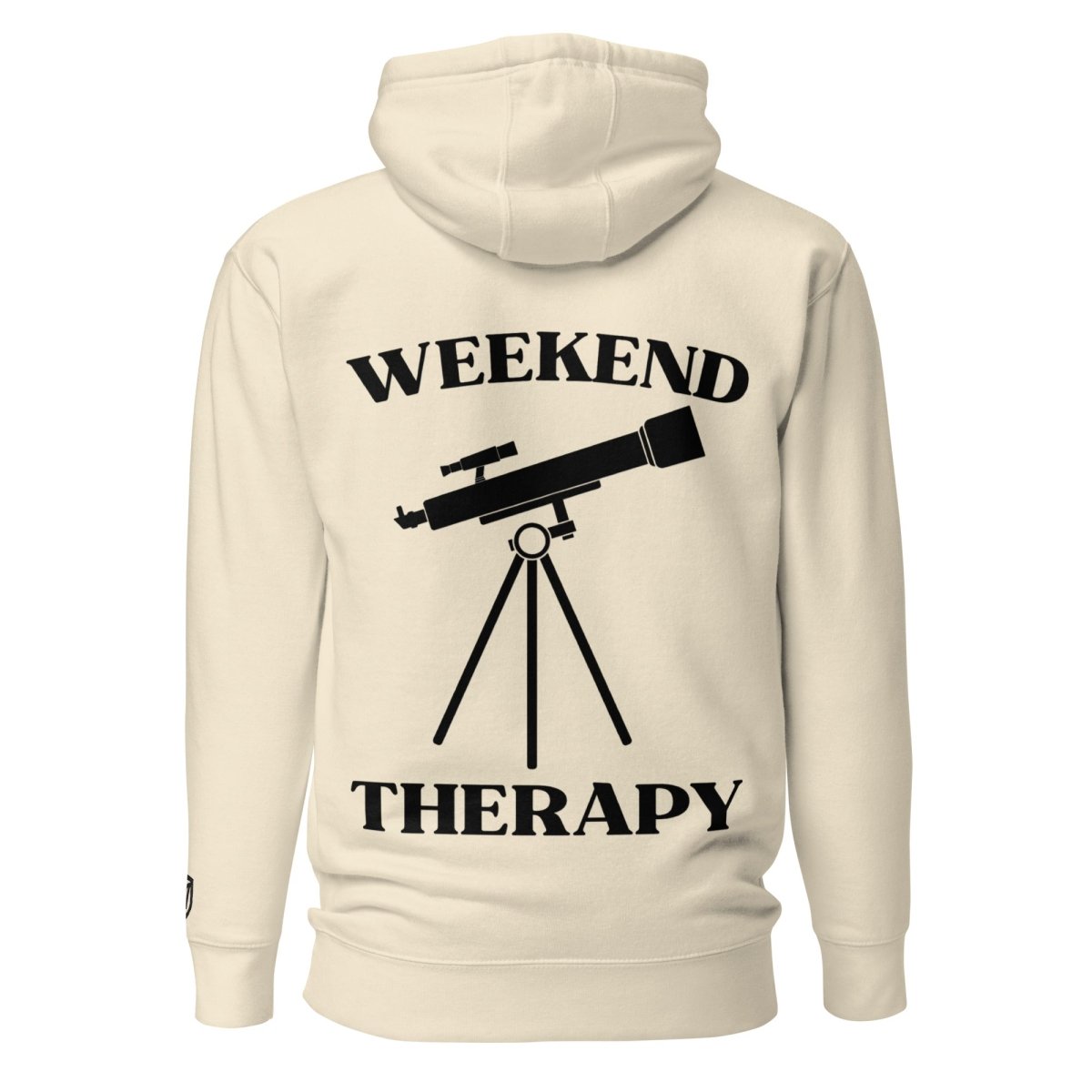 Weekend Therapy Astronomy Hoodie – Telescope Edition by Weekend Therapy™ – Weekend Therapy Clothing