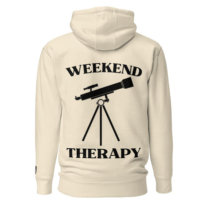 Weekend Therapy Astronomy Hoodie – Telescope Edition by Weekend Therapy™ – Weekend Therapy Clothing