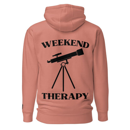 Weekend Therapy Astronomy Hoodie – Telescope Edition by Weekend Therapy™ – Weekend Therapy Clothing