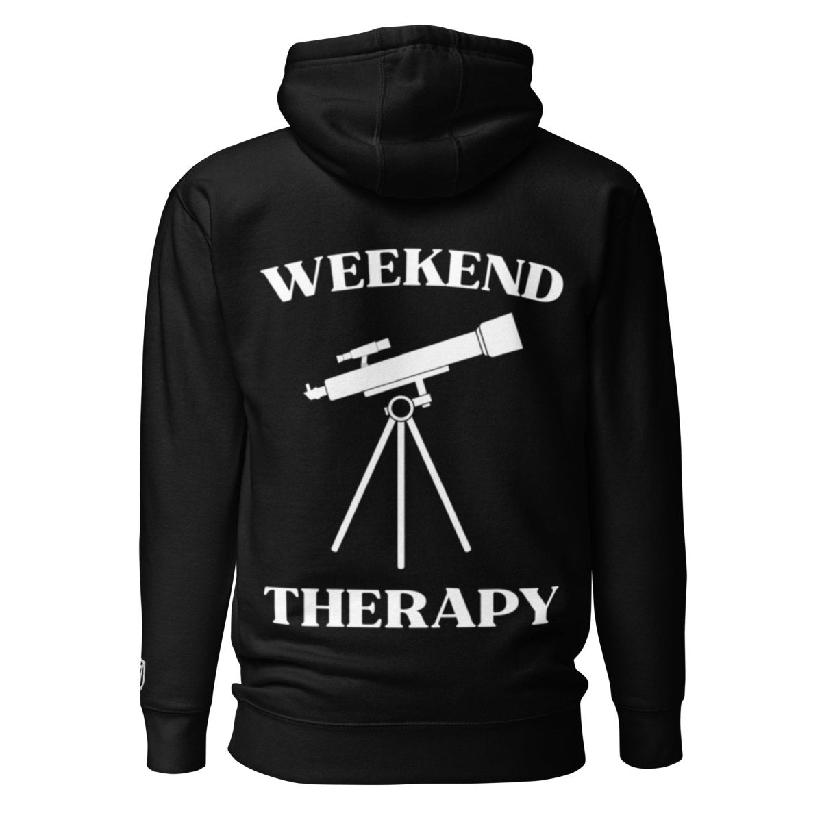 Weekend Therapy Astronomy Hoodie – Telescope Edition by Weekend Therapy™ – Weekend Therapy Clothing
