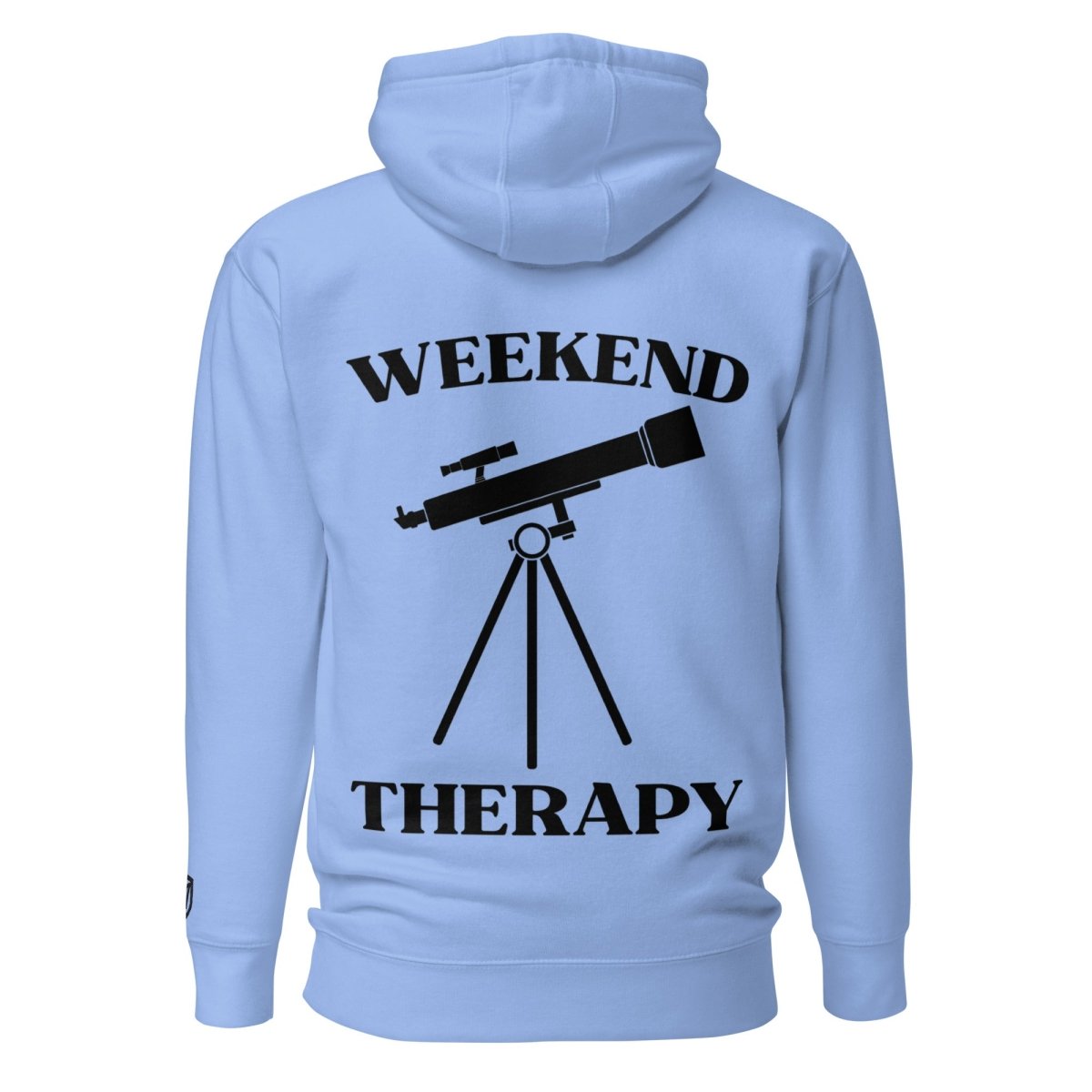 Weekend Therapy Astronomy Hoodie – Telescope Edition by Weekend Therapy™ – Weekend Therapy Clothing