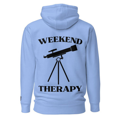 Weekend Therapy Astronomy Hoodie – Telescope Edition by Weekend Therapy™ – Weekend Therapy Clothing
