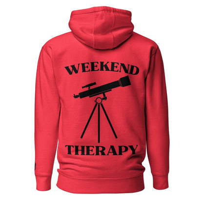 Weekend Therapy Astronomy Hoodie – Telescope Edition by Weekend Therapy™ – Weekend Therapy Clothing