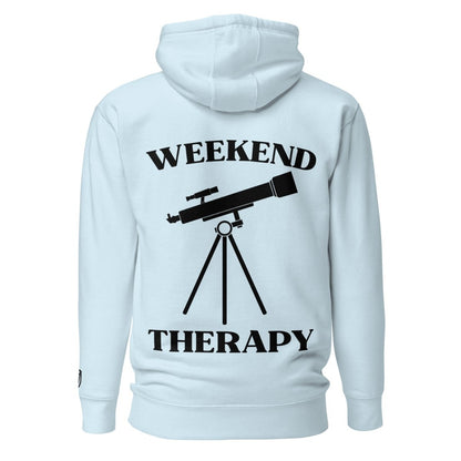 Weekend Therapy Astronomy Hoodie – Telescope Edition by Weekend Therapy™ – Weekend Therapy Clothing
