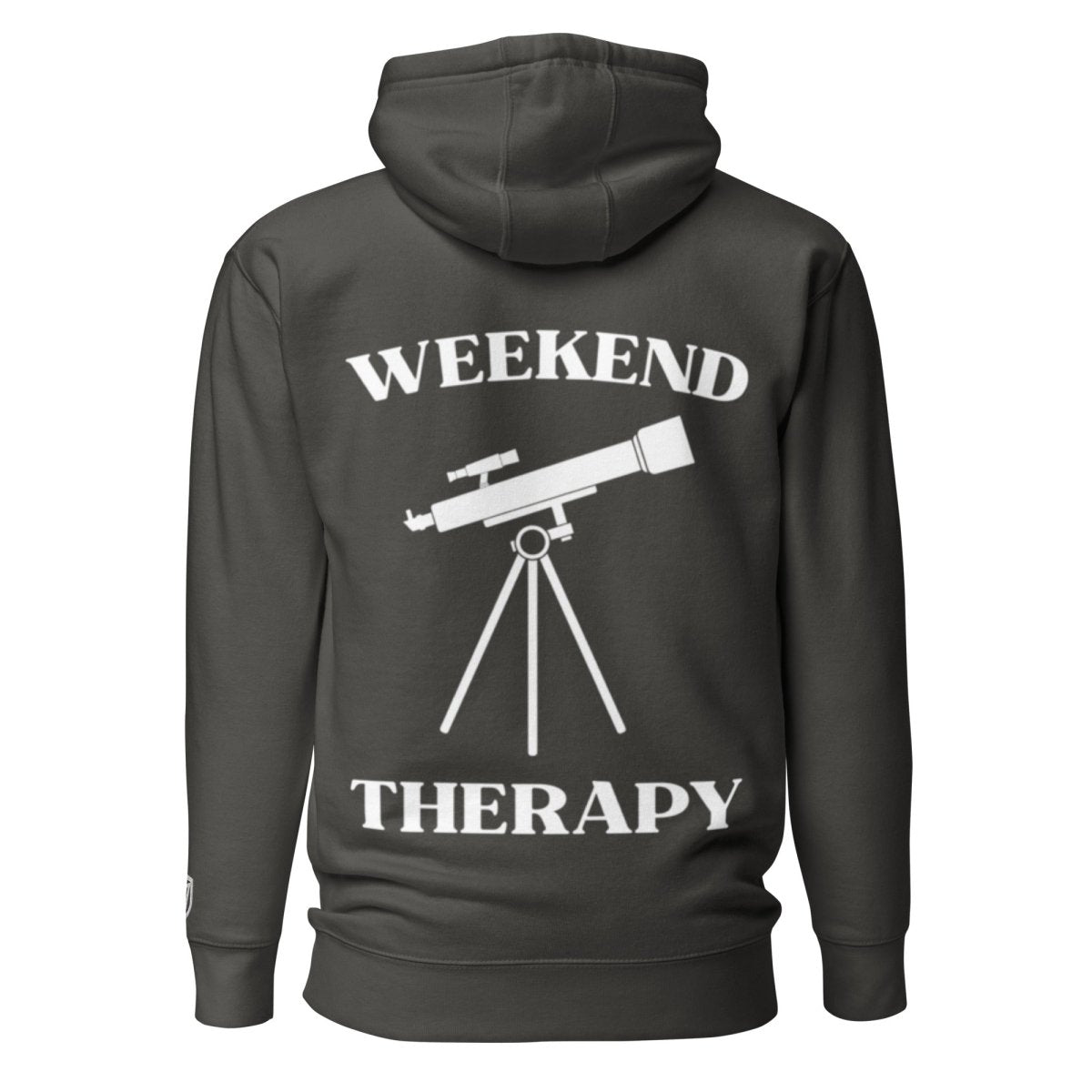 Weekend Therapy Astronomy Hoodie – Telescope Edition by Weekend Therapy™ – Weekend Therapy Clothing
