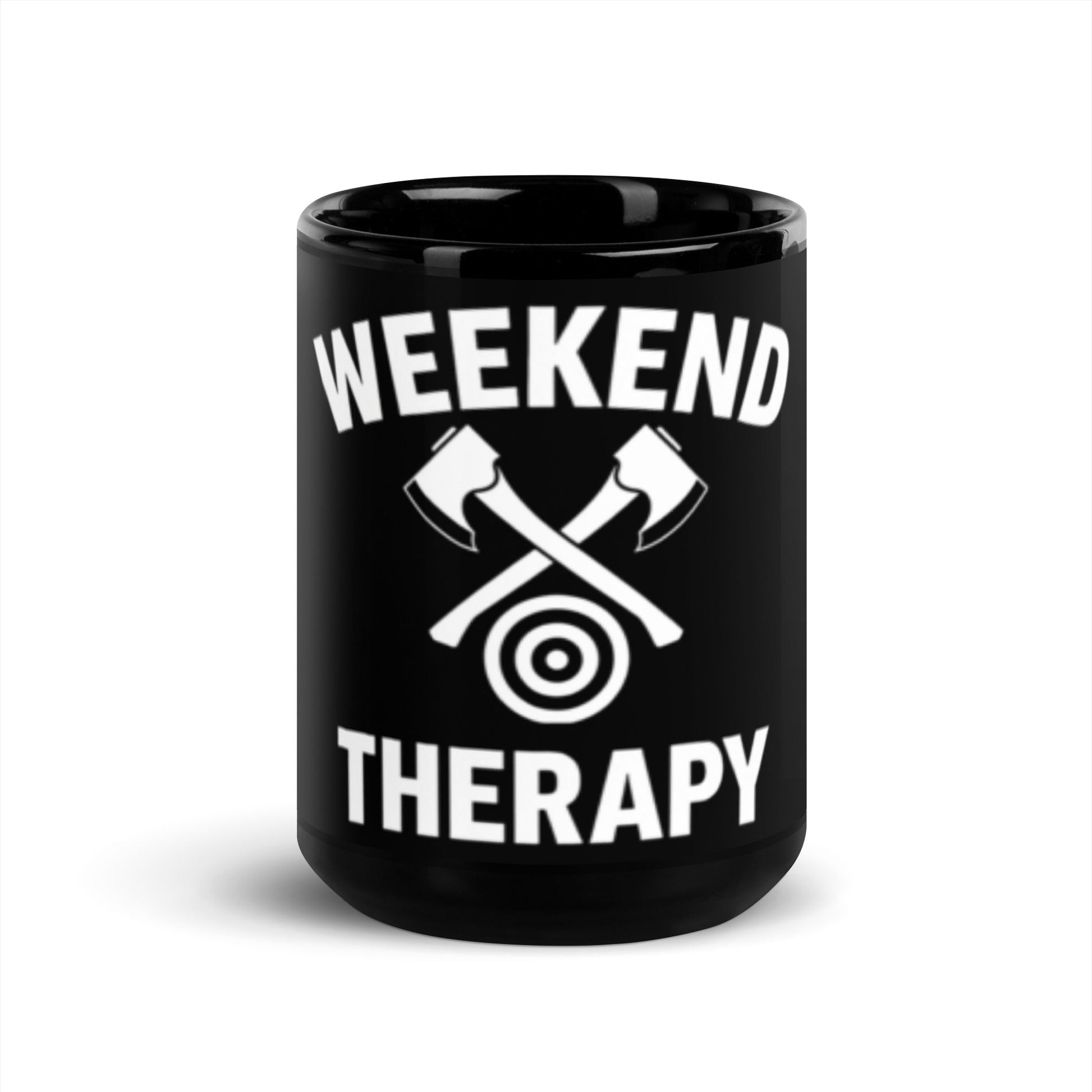 Weekend Therapy Axe Throwing Mug – Bullseye Edition by Weekend Therapy™ – Weekend Therapy Clothing
