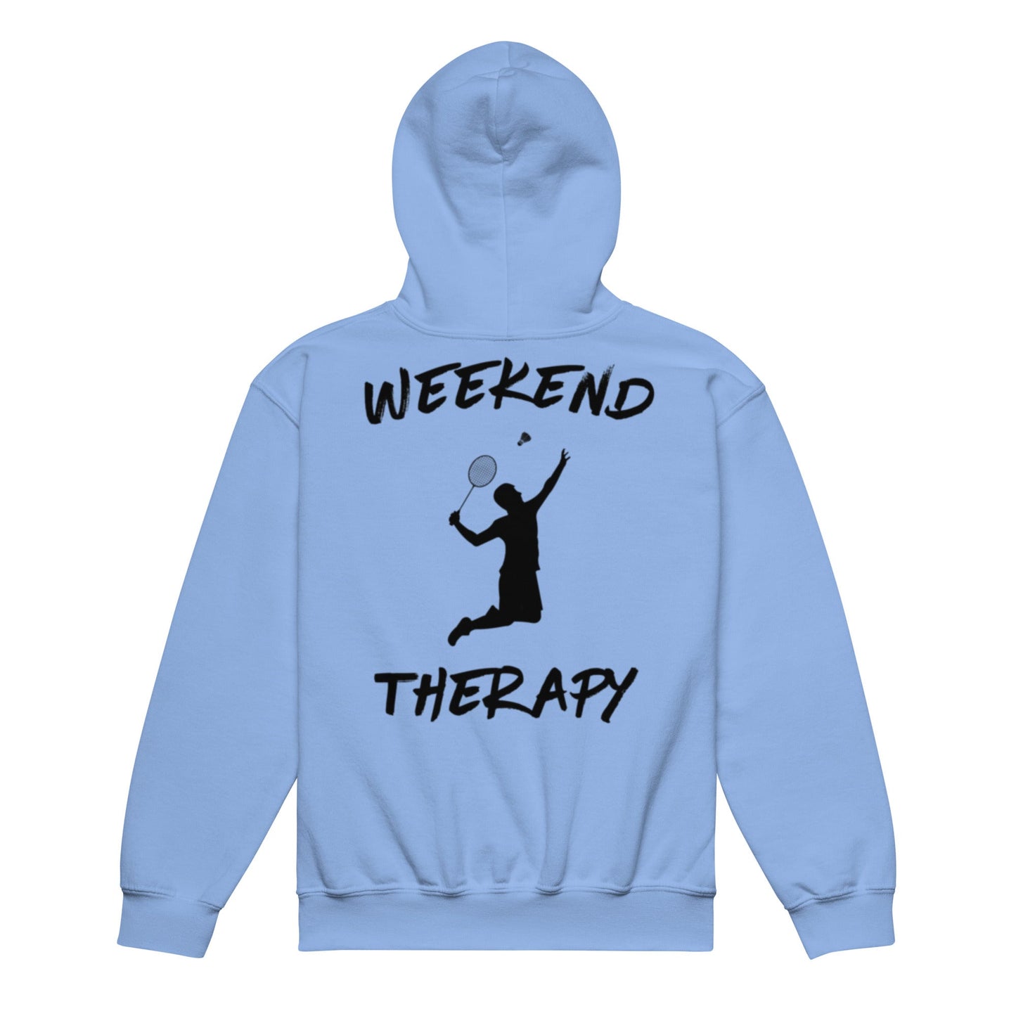 Weekend Therapy Badminton Hoodie – Racket Edition by Weekend Therapy™ – Weekend Therapy Clothing