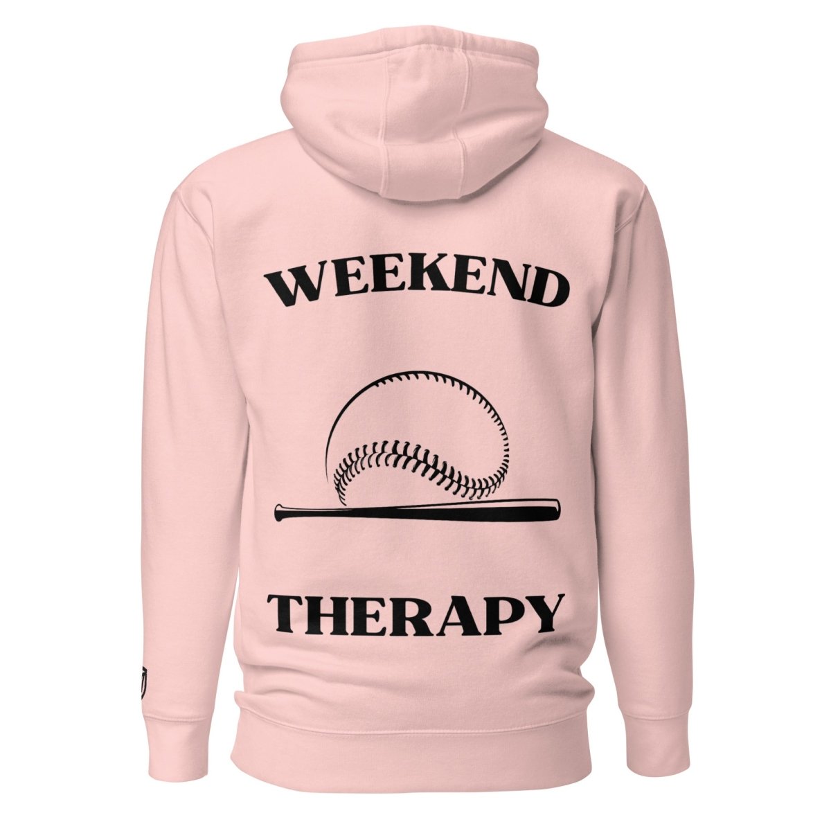 Weekend Therapy Baseball Hoodie – Bat & Ball Edition by Weekend Therapy™ – Weekend Therapy Clothing