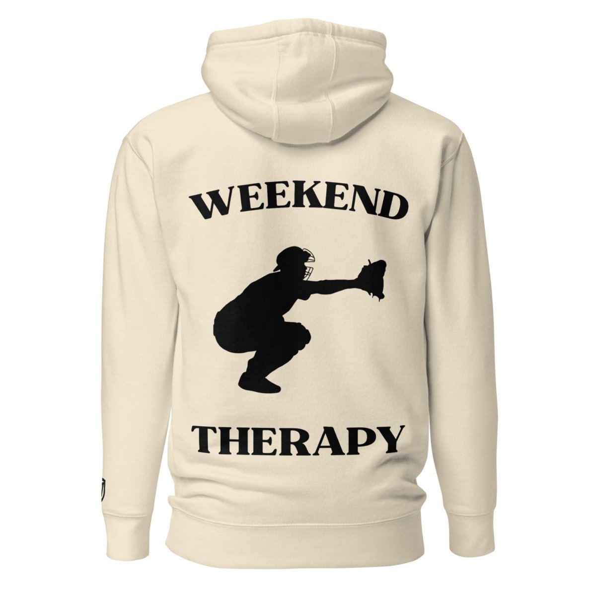 Weekend Therapy Baseball Hoodie – Catcher Edition by Weekend Therapy™ – Weekend Therapy Clothing