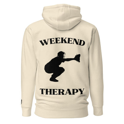 Weekend Therapy Baseball Hoodie – Catcher Edition by Weekend Therapy™ – Weekend Therapy Clothing