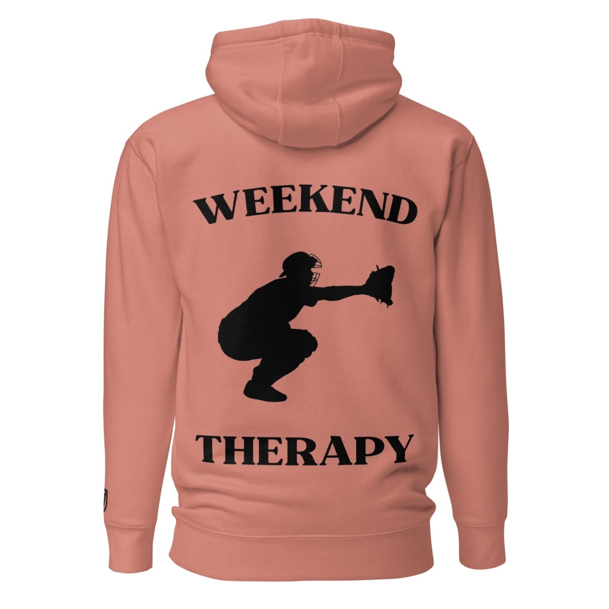 Weekend Therapy Baseball Hoodie – Catcher Edition by Weekend Therapy™ – Weekend Therapy Clothing