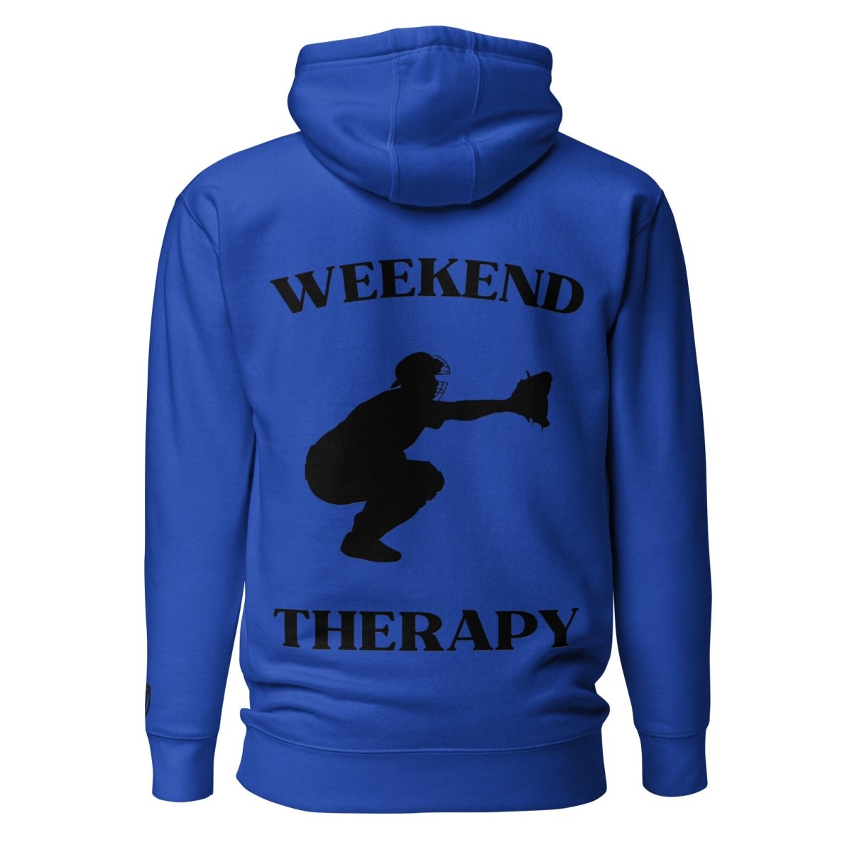 Weekend Therapy Baseball Hoodie – Catcher Edition by Weekend Therapy™ – Weekend Therapy Clothing