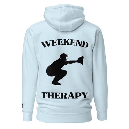Weekend Therapy Baseball Hoodie – Catcher Edition by Weekend Therapy™ – Weekend Therapy Clothing