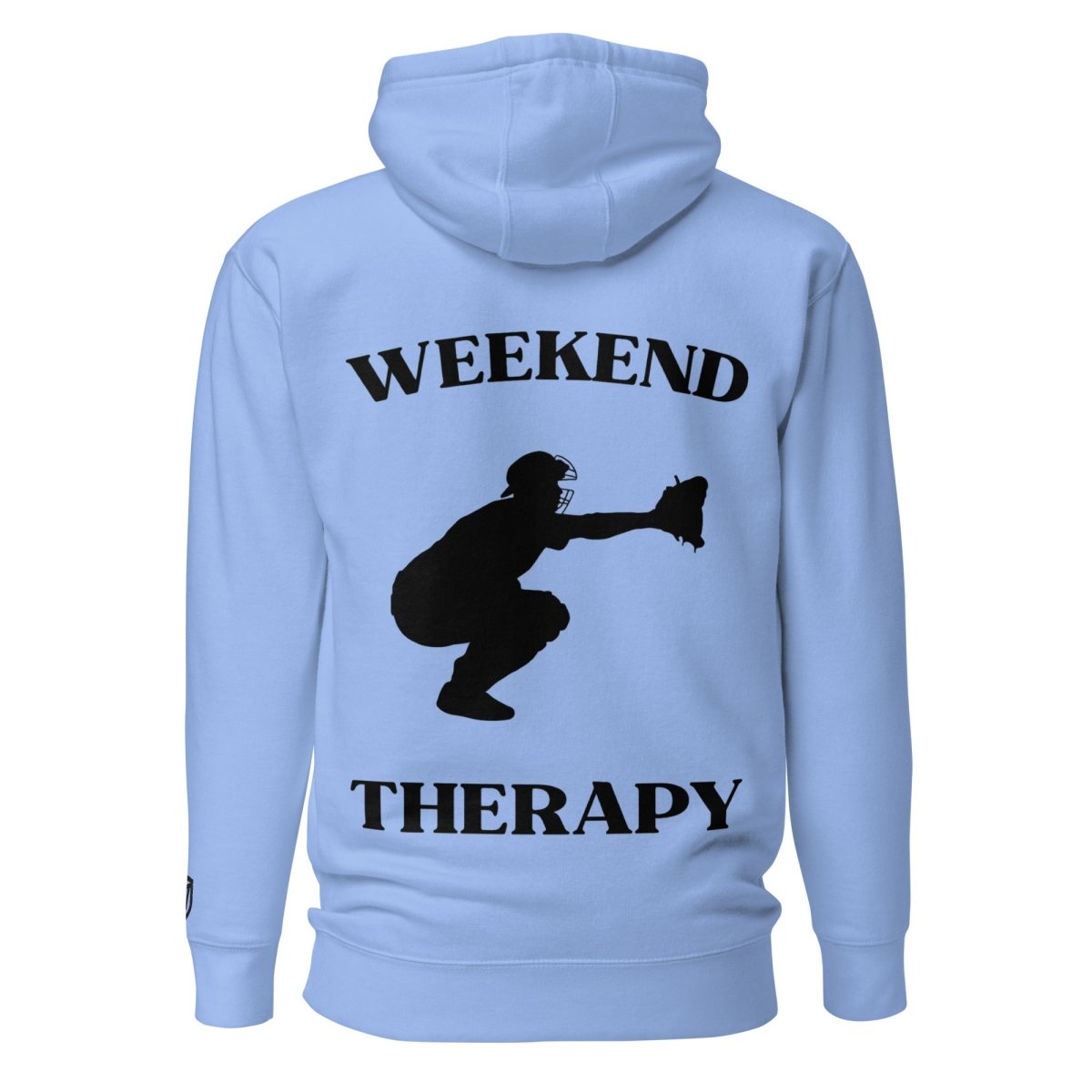 Weekend Therapy Baseball Hoodie – Catcher Edition by Weekend Therapy™ – Weekend Therapy Clothing