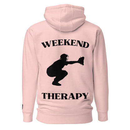 Weekend Therapy Baseball Hoodie – Catcher Edition by Weekend Therapy™ – Weekend Therapy Clothing