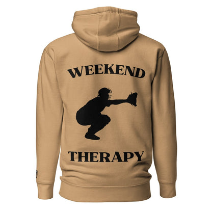 Weekend Therapy Baseball Hoodie – Catcher Edition by Weekend Therapy™ – Weekend Therapy Clothing