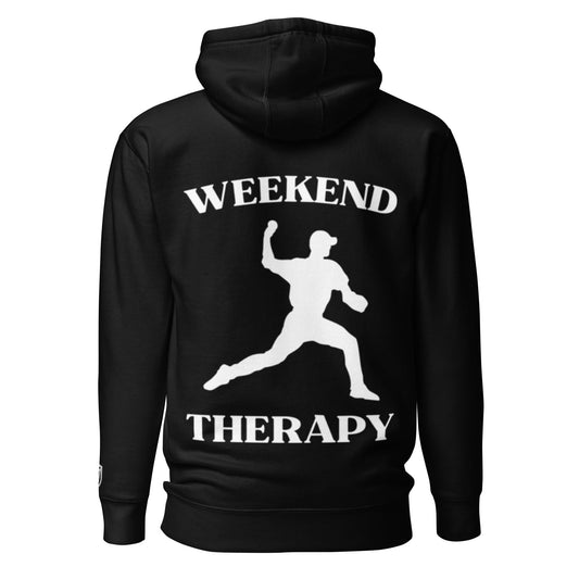 Weekend Therapy Baseball Hoodie – Pitch Edition by Weekend Therapy™ – Weekend Therapy Clothing