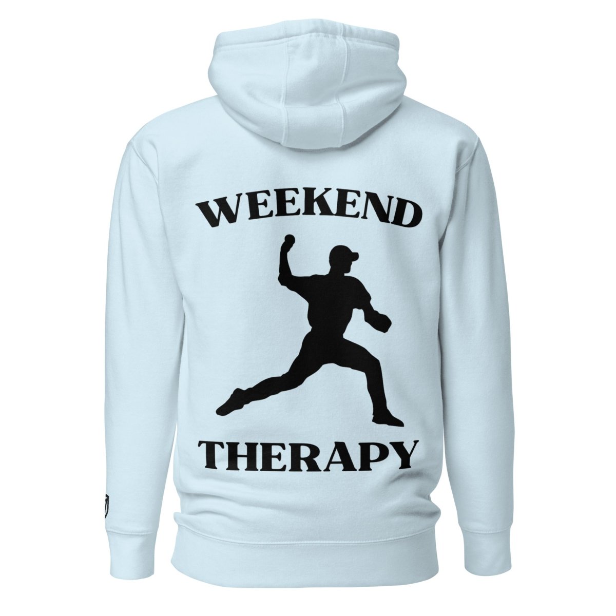 Weekend Therapy Baseball Hoodie – Pitch Edition by Weekend Therapy™ – Weekend Therapy Clothing