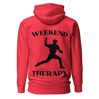 Weekend Therapy Baseball Hoodie – Pitch Edition by Weekend Therapy™ – Weekend Therapy Clothing