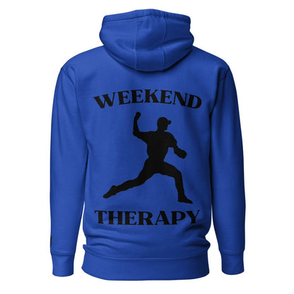 Weekend Therapy Baseball Hoodie – Pitch Edition by Weekend Therapy™ – Weekend Therapy Clothing