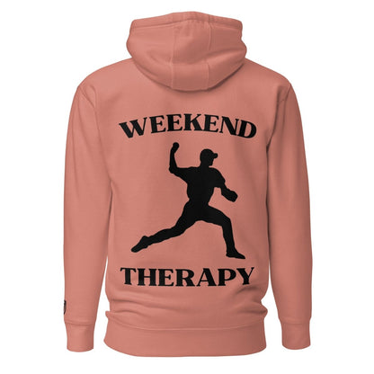 Weekend Therapy Baseball Hoodie – Pitch Edition by Weekend Therapy™ – Weekend Therapy Clothing