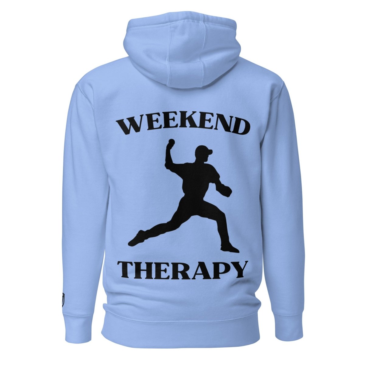 Weekend Therapy Baseball Hoodie – Pitch Edition by Weekend Therapy™ – Weekend Therapy Clothing