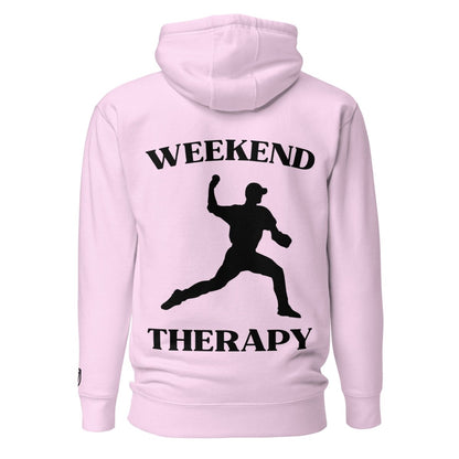 Weekend Therapy Baseball Hoodie – Pitch Edition by Weekend Therapy™ – Weekend Therapy Clothing