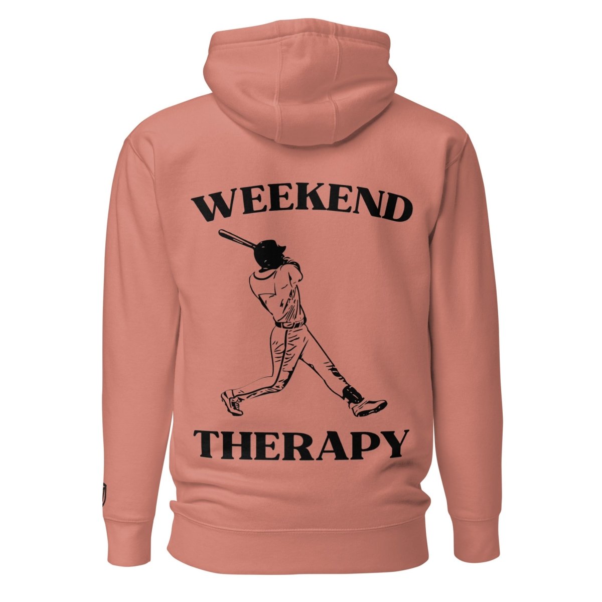Weekend Therapy Baseball Hoodie – Swing Edition by Weekend Therapy™ – Weekend Therapy Clothing