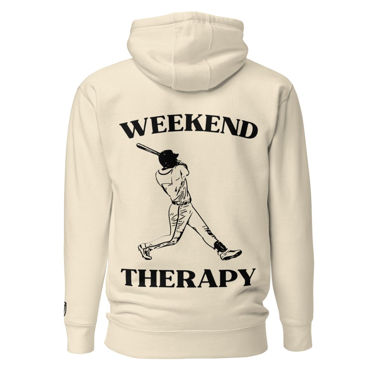 Weekend Therapy Baseball Hoodie – Swing Edition by Weekend Therapy™ – Weekend Therapy Clothing