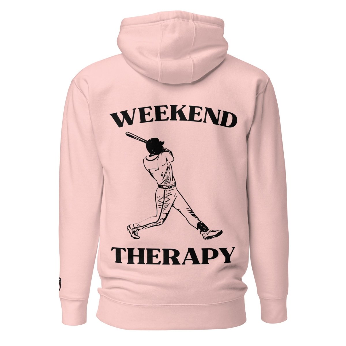 Weekend Therapy Baseball Hoodie – Swing Edition by Weekend Therapy™ – Weekend Therapy Clothing