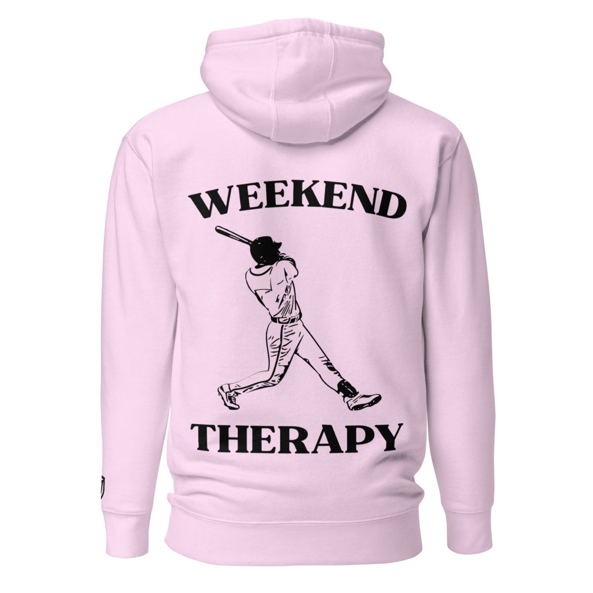 Weekend Therapy Baseball Hoodie – Swing Edition by Weekend Therapy™ – Weekend Therapy Clothing