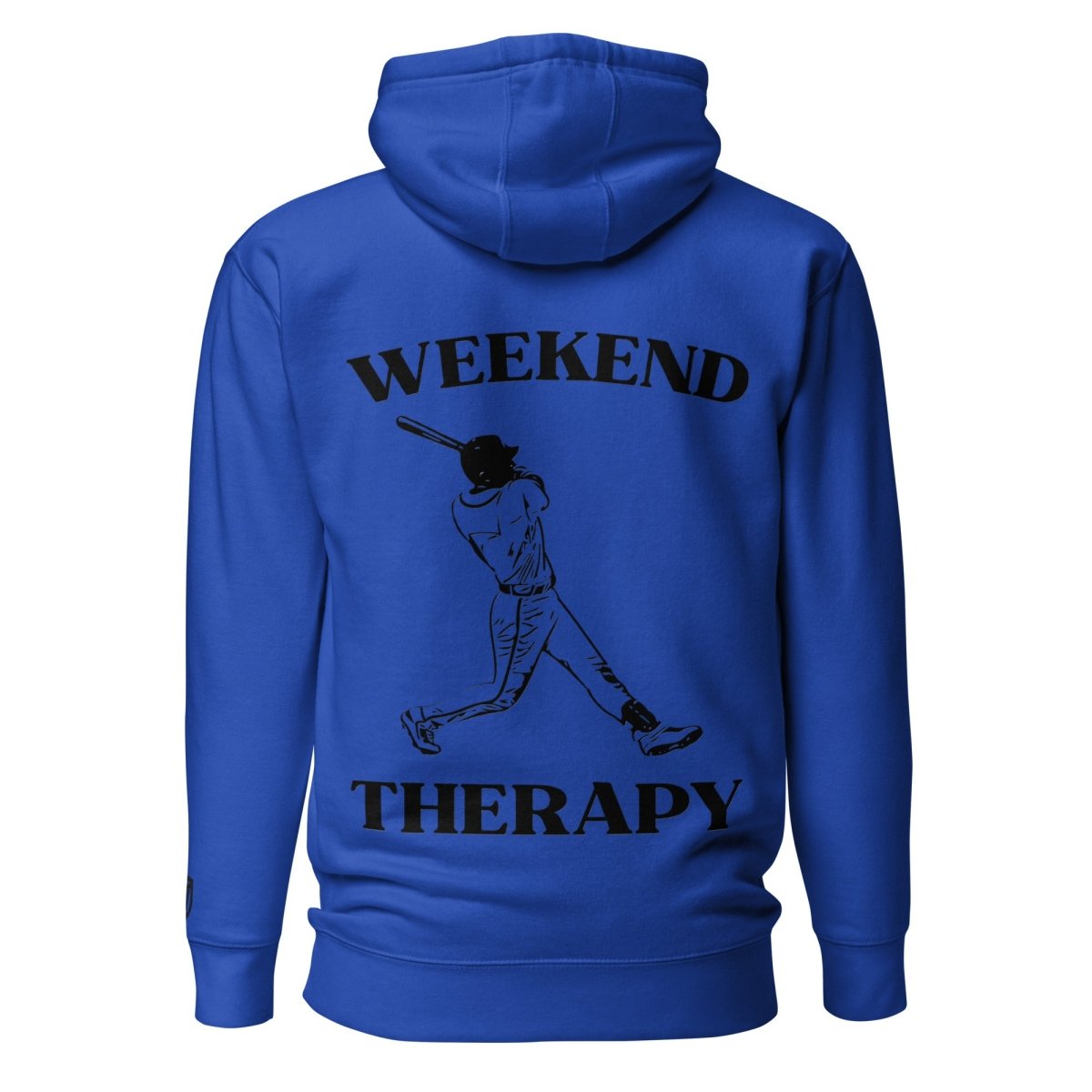 Weekend Therapy Baseball Hoodie – Swing Edition by Weekend Therapy™ – Weekend Therapy Clothing