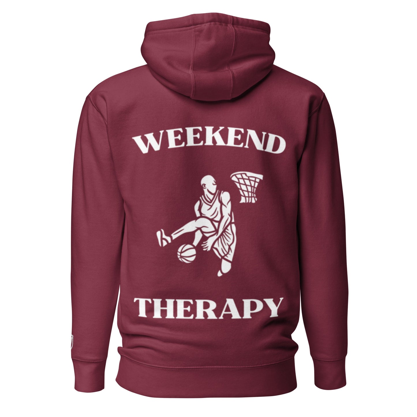 Weekend Therapy Basketball Hoodie – Dunk Edition by Weekend Therapy™ – Weekend Therapy Clothing