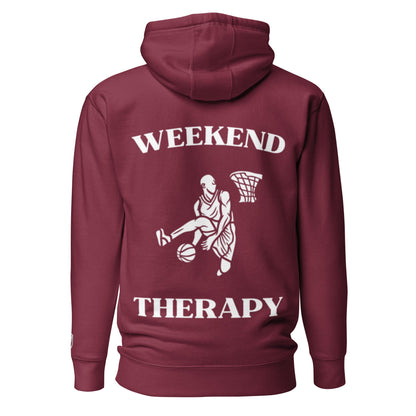 Weekend Therapy Basketball Hoodie – Dunk Edition by Weekend Therapy™ – Weekend Therapy Clothing