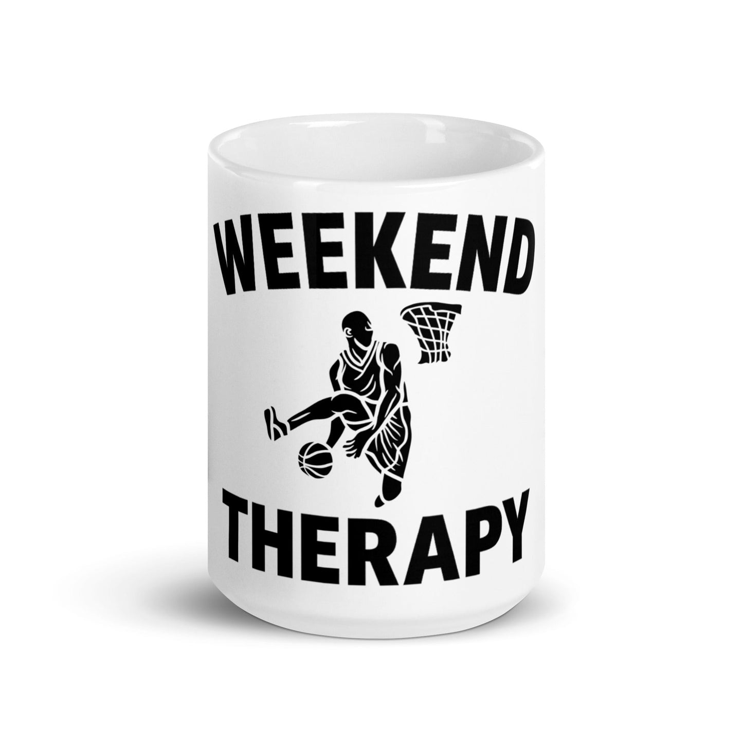 Weekend Therapy Basketball Mug – Dunk Edition by Weekend Therapy™ – Weekend Therapy Clothing