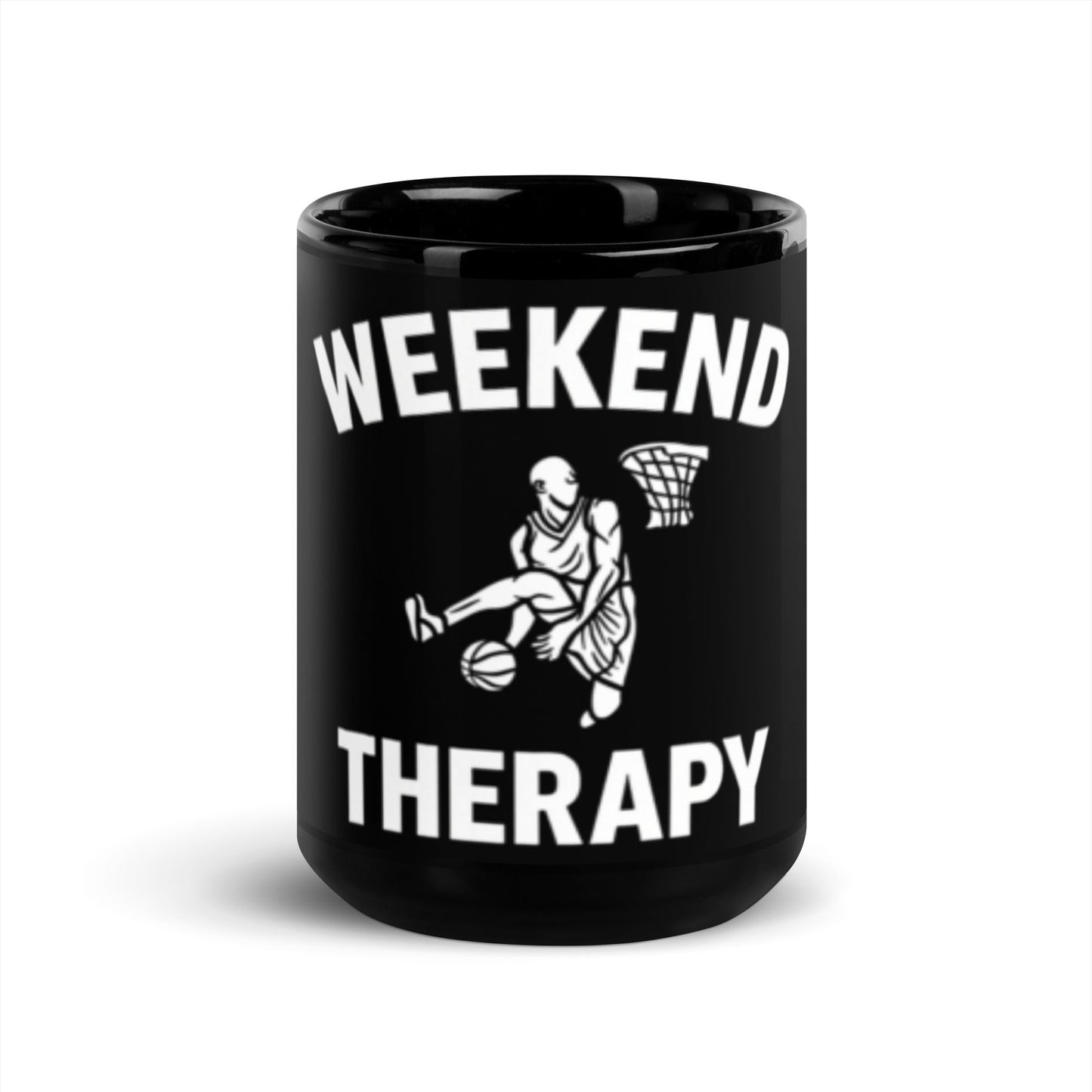 Weekend Therapy Basketball Mug – Dunk Edition by Weekend Therapy™ – Weekend Therapy Clothing